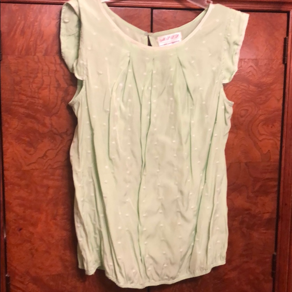 Lovely seafoam green blouse